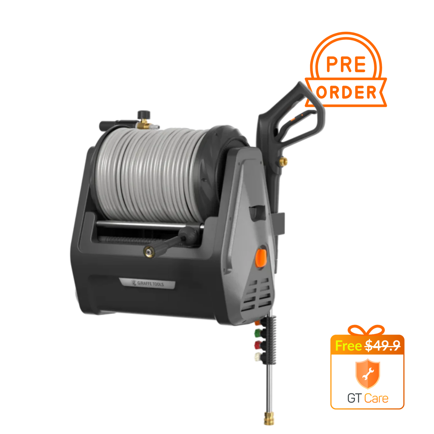 Grandfalls Retractable Pressure Washer Plus