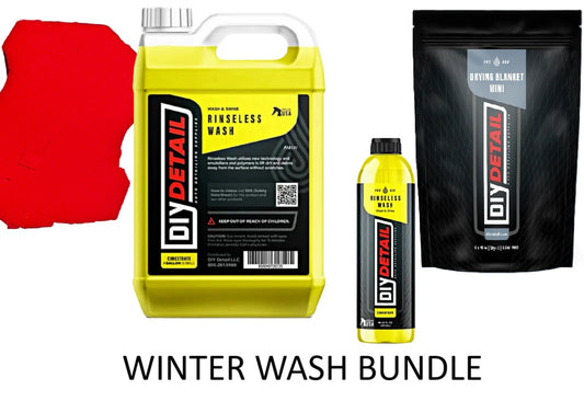 DIY Detail Winter Rinse Less Wash Bundle- Discount applied at checkout.