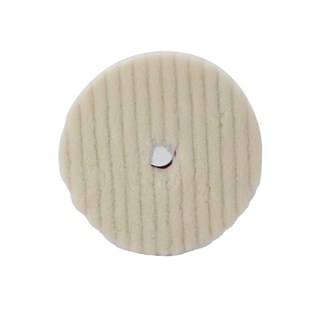 Wool Cutting Pads Rubber Backed - 3in, 5in, 6in