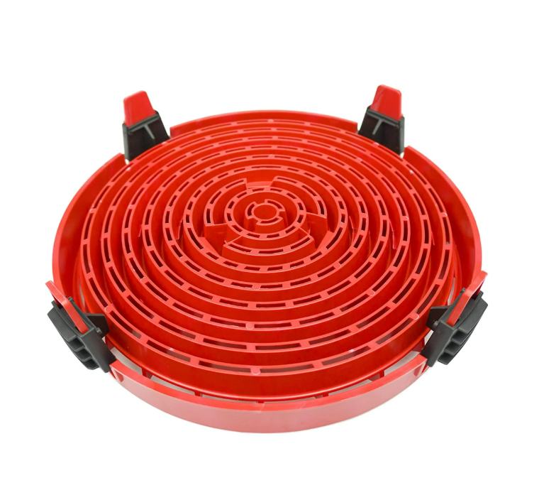 DETAIL GUARDZ - DIRT LOCK - CAR WASH BUCKET INSERT- RED