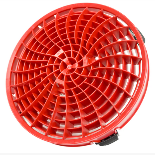 DETAIL GUARDZ - DIRT LOCK - CAR WASH BUCKET INSERT- RED