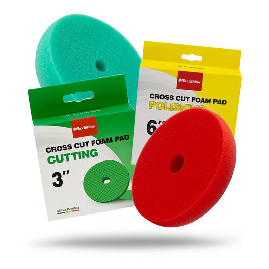 Cross Cut Foam Pads - 3in, 5in, 6in
